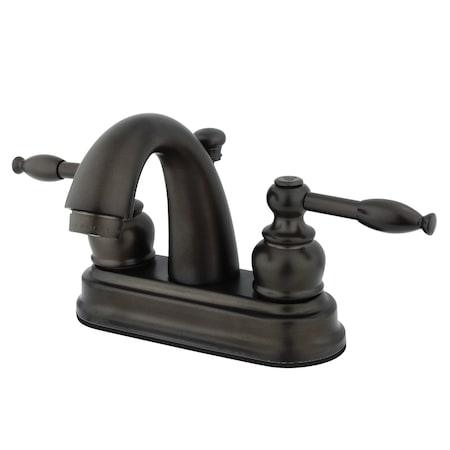 Kingston Brass 4" Centerset Bathroom Faucet, Oil Rubbed Bronze GKB5615KL